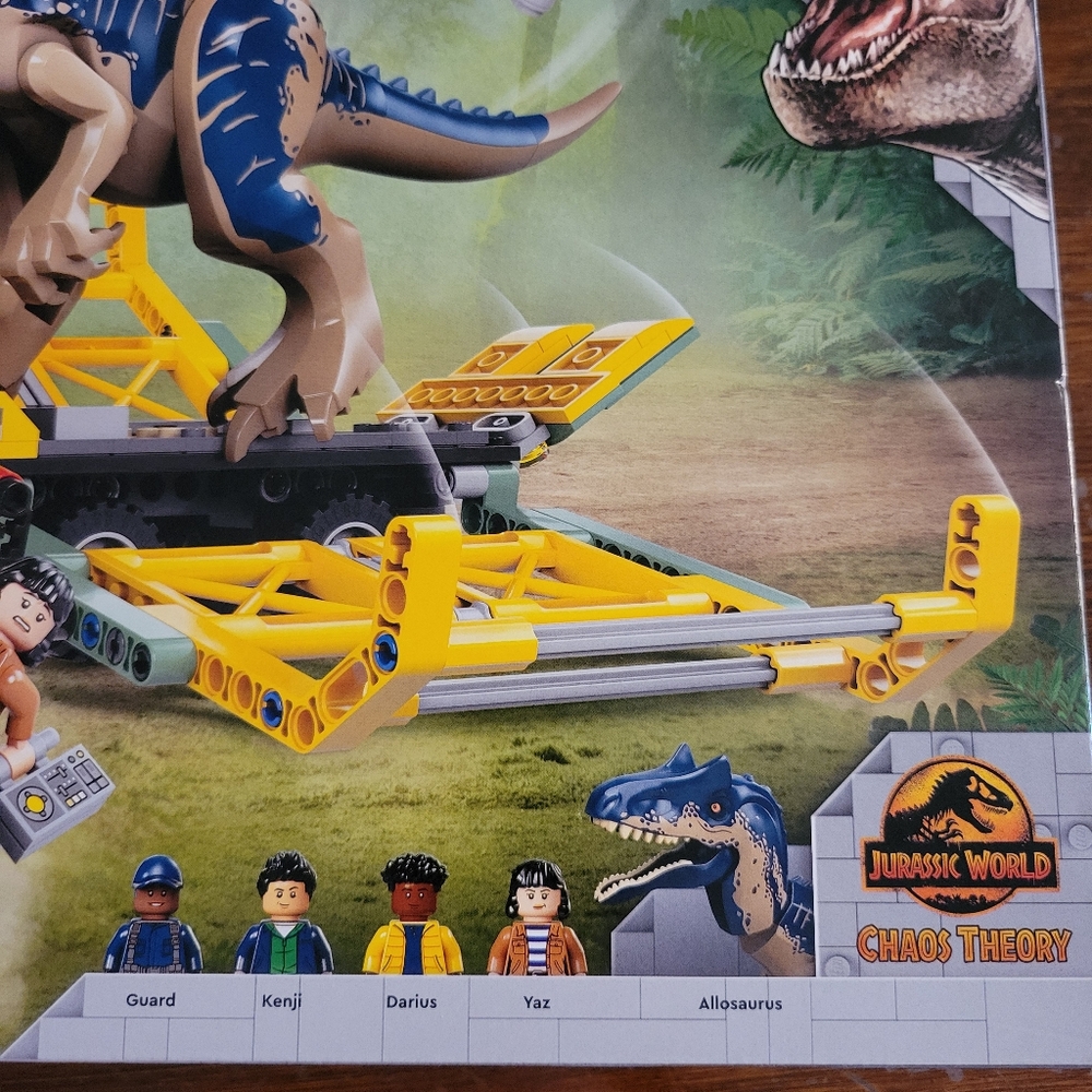 NEW Lego Set 76966 Jurassic World Chaos Theory - Dinosaur Transport Truck - Picture 5 of 5